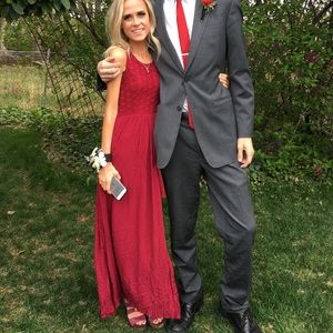 RED ALTAR’D STATE DRESS